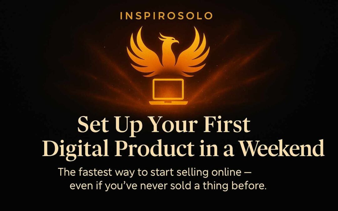 Why Your First Digital Product Should Be Built in a Weekend